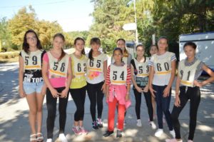 La 15 septembrie 2017 clasele gimnaziale au participat la Campionatul la cros în parcul Valea Trandafirilor