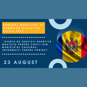 Oferte de servicii sportive gratuite pentru copiii din municipiul Chișinău – Informații pentru părinți
