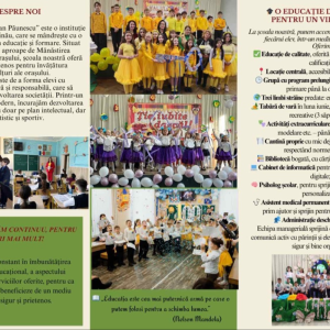 🏫 IP Gimnaziul ,,Adrian Păunescu” anunță  înmatricularea elevilor  în clasa I.