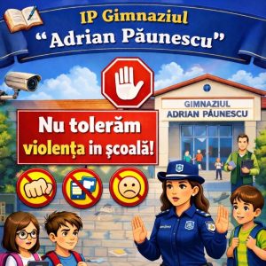 Împreună spunem NU violenței!
