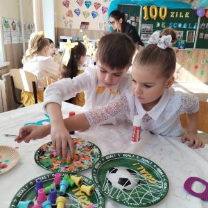 100 de zile de școală – 100 de zile de creștere, cunoaștere și speranță