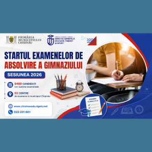 Mult succes candidaților la examenele de clasa a IX-a!