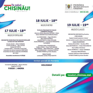 Festivalului „Te salut, Chișinău 2026″!